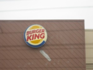 A generic burger joint